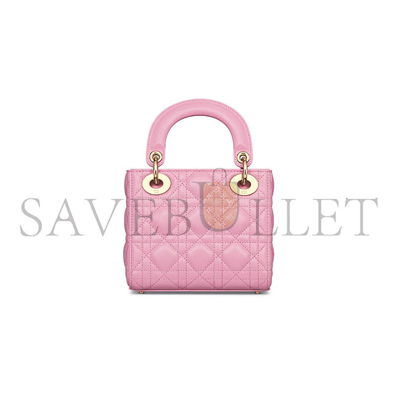 DIOR MINI LADY DIOR BAG M0505ONGE_M06N (17*15*7cm)